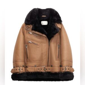 Arrivals Moya V Shearling Jacket - NWT